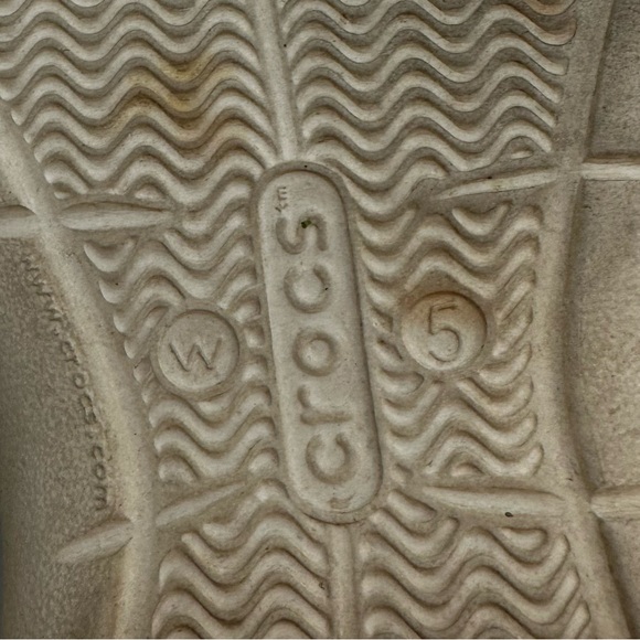 Crocs | Stillwater Strappy Sandal Black White Size US 5 - Picture 10 of 10